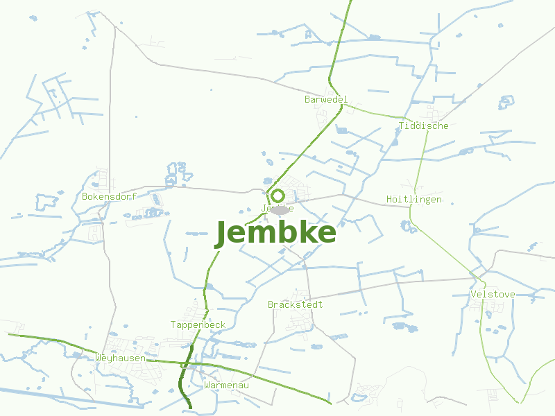Karte von Jembke
