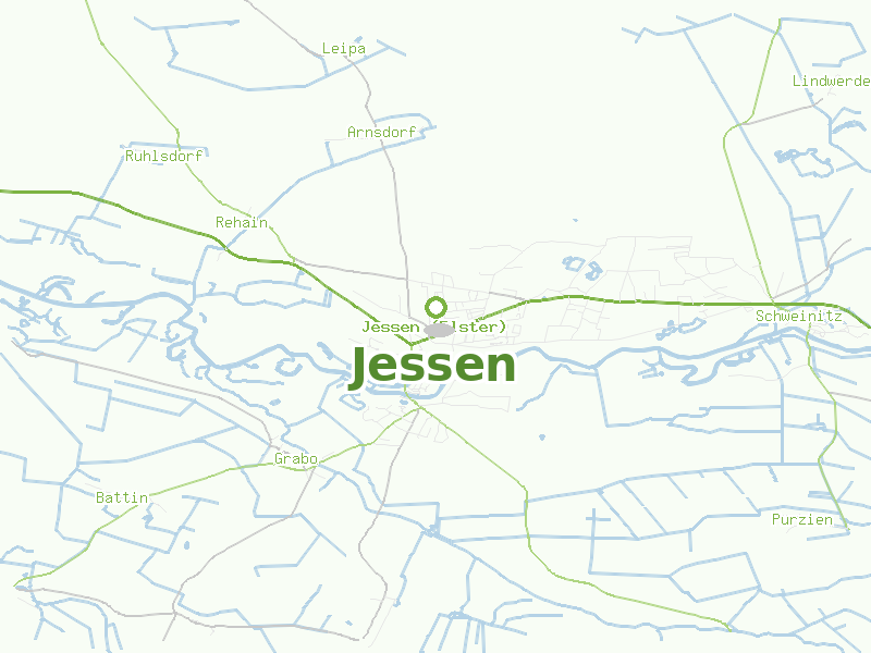 Karte von Jessen
