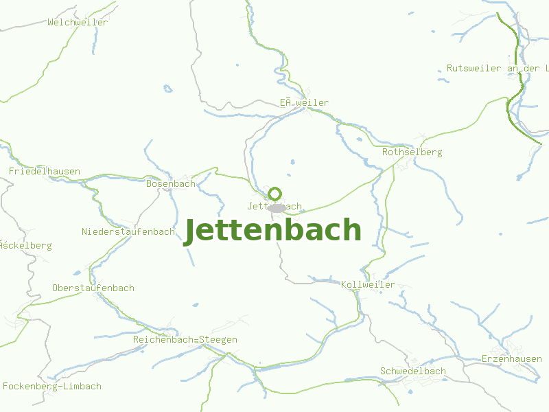 Karte von Jettenbach