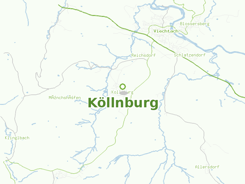 Karte von Köllnburg