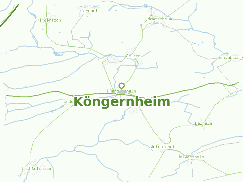 Karte von Köngernheim