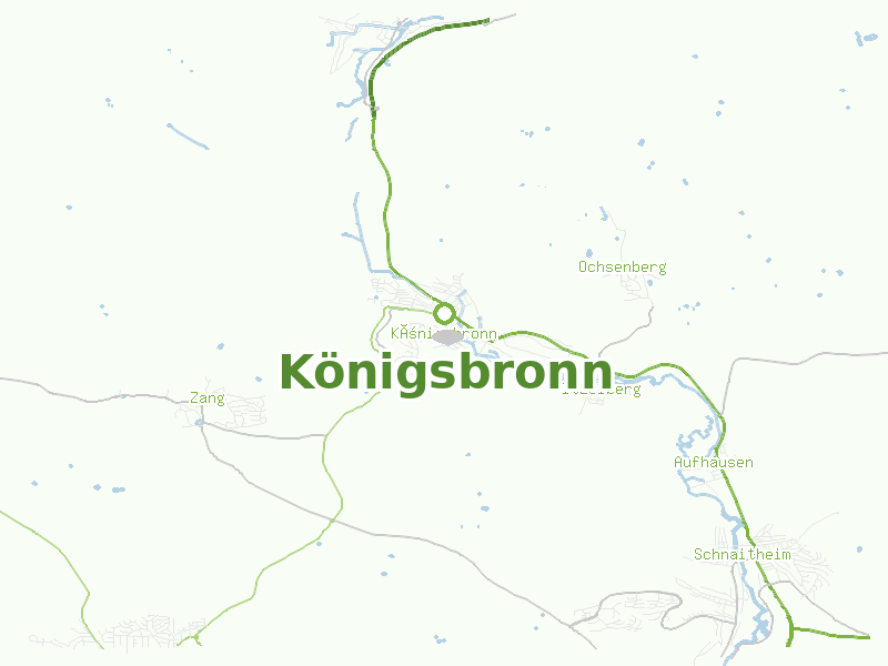 Karte von Königsbronn