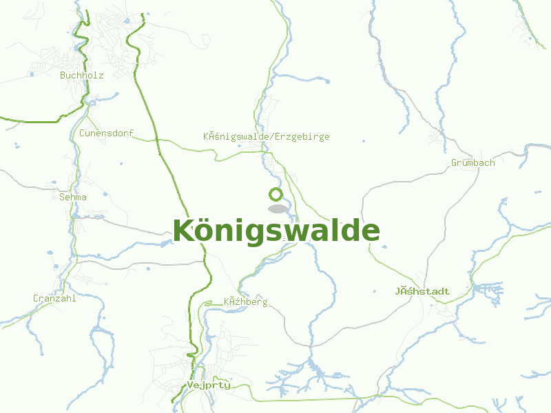 Karte von Königswalde