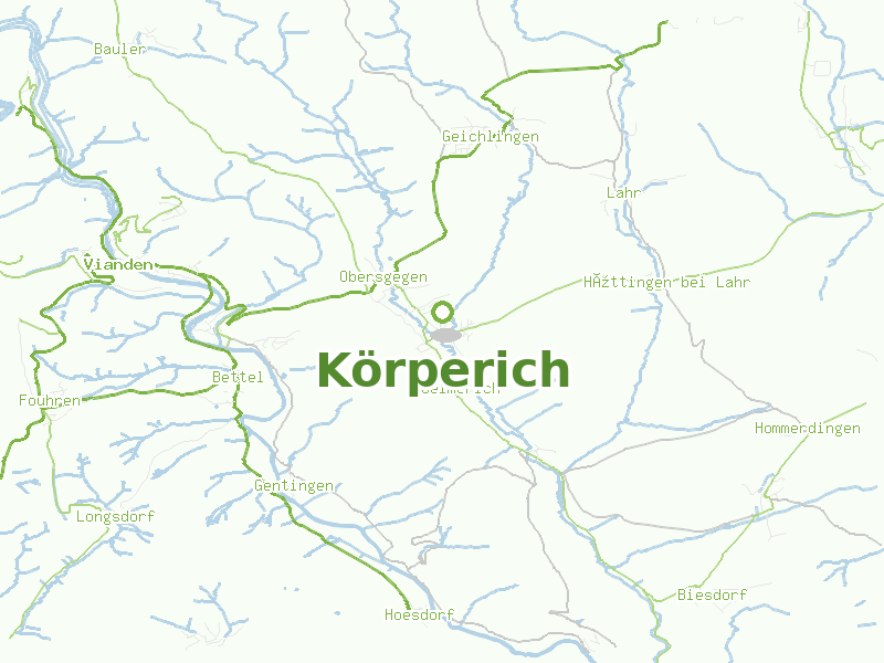 Karte von Körperich