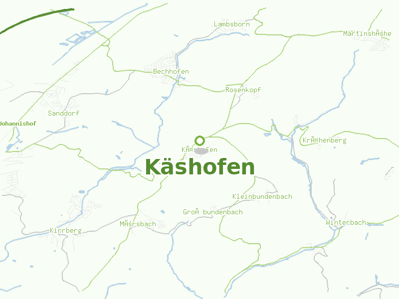 Karte von Käshofen
