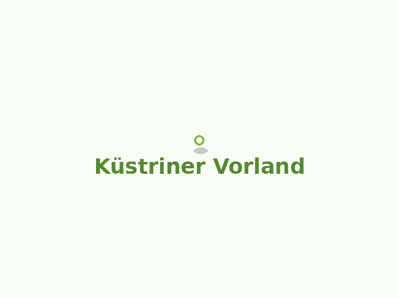 Karte von Küstriner Vorland
