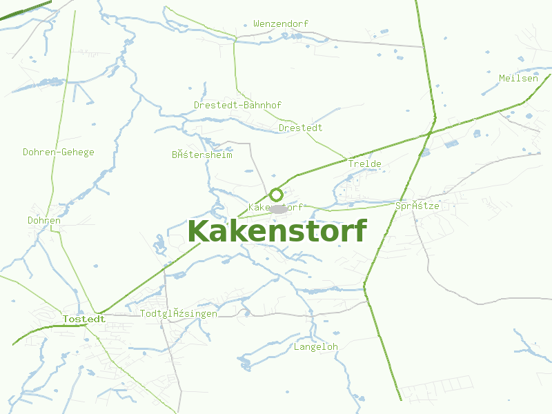 Karte von Kakenstorf