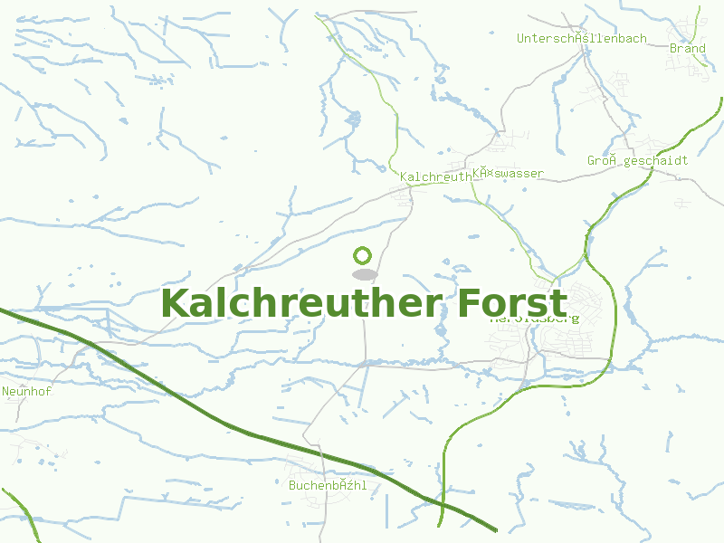 Karte von Kalchreuther Forst