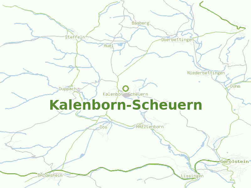 Karte von Kalenborn-Scheuern
