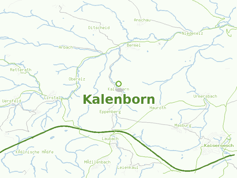 Karte von Kalenborn