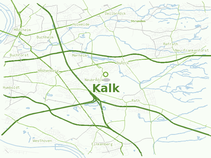 Karte von Kalk