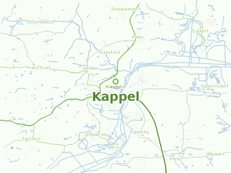 Karte von Kappel
