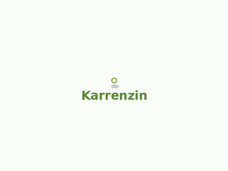 Karte von Karrenzin