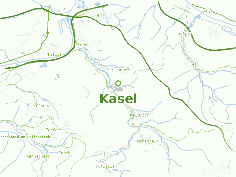 Karte von Kasel
