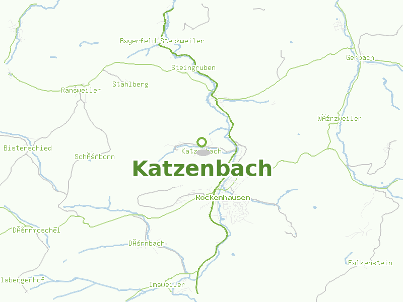 Karte von Katzenbach