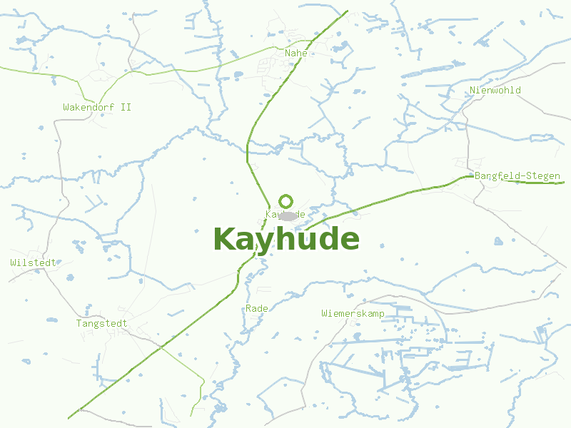 Karte von Kayhude