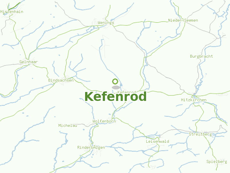 Karte von Kefenrod