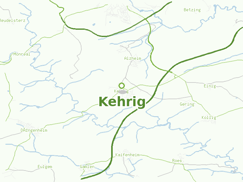 Karte von Kehrig