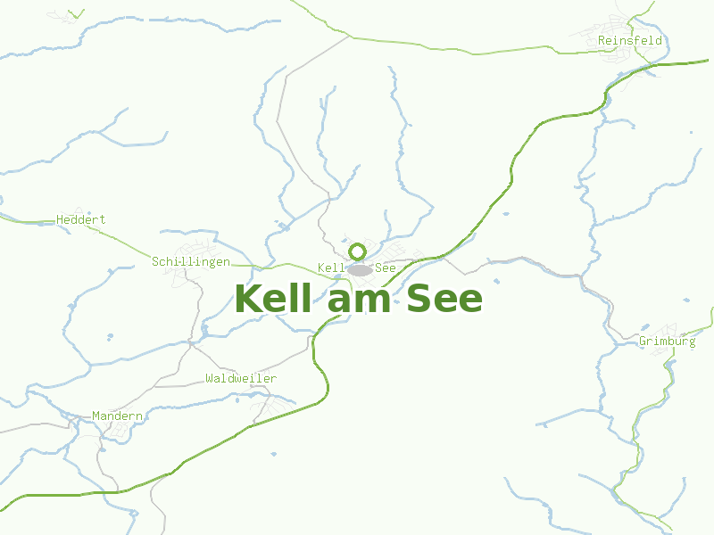 Karte von Kell am See