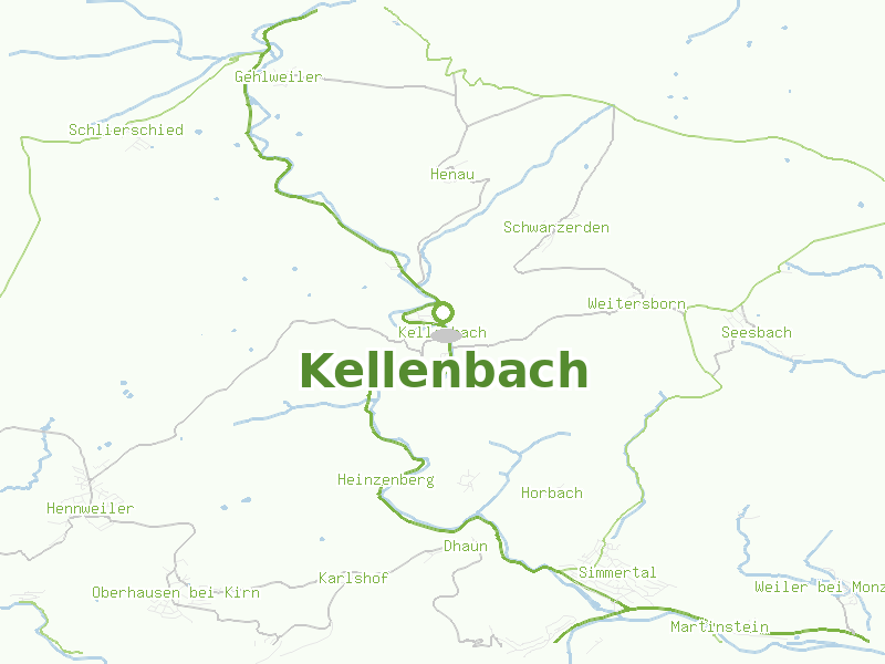 Karte von Kellenbach
