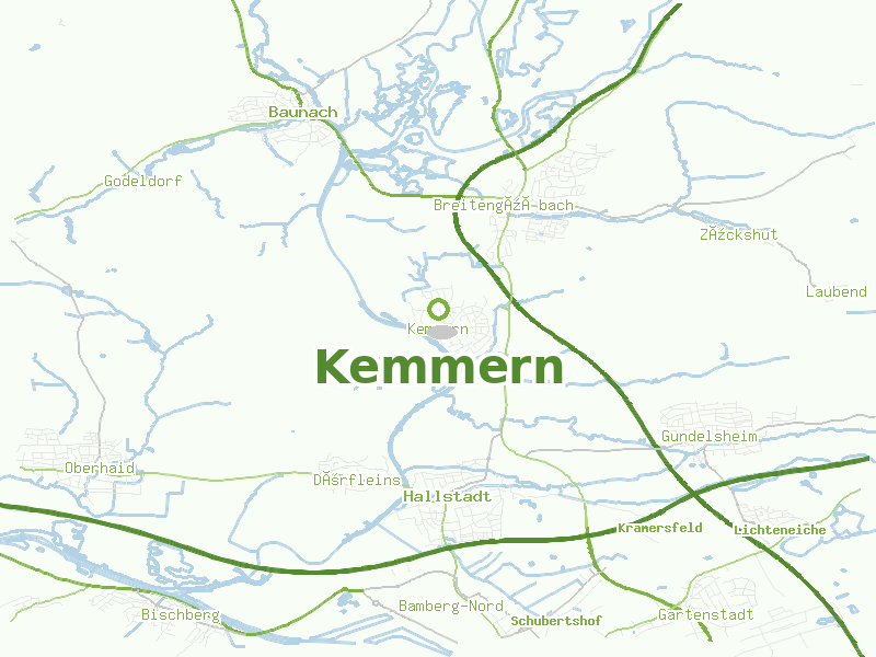 Karte von Kemmern