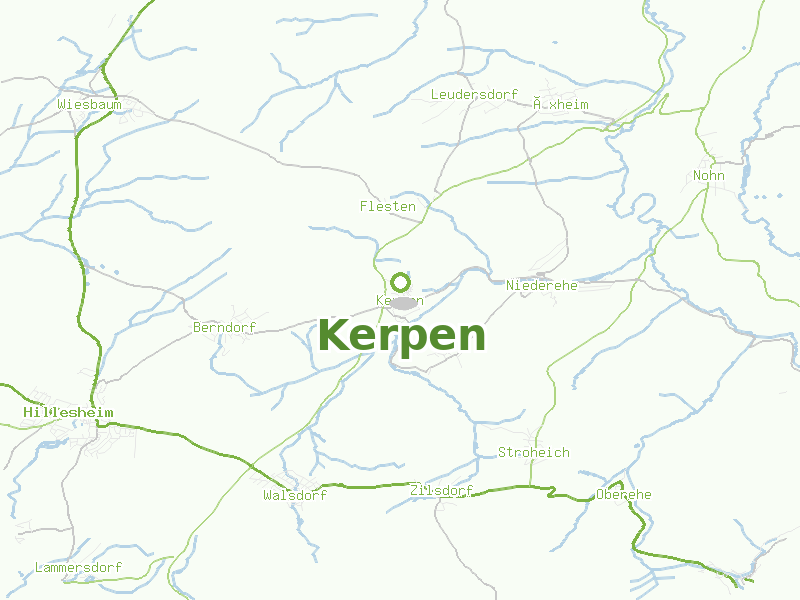 Karte von Kerpen