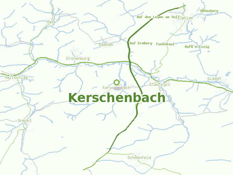 Karte von Kerschenbach