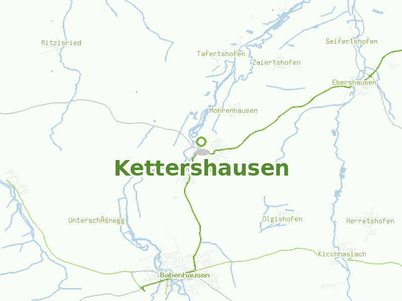 Karte von Kettershausen