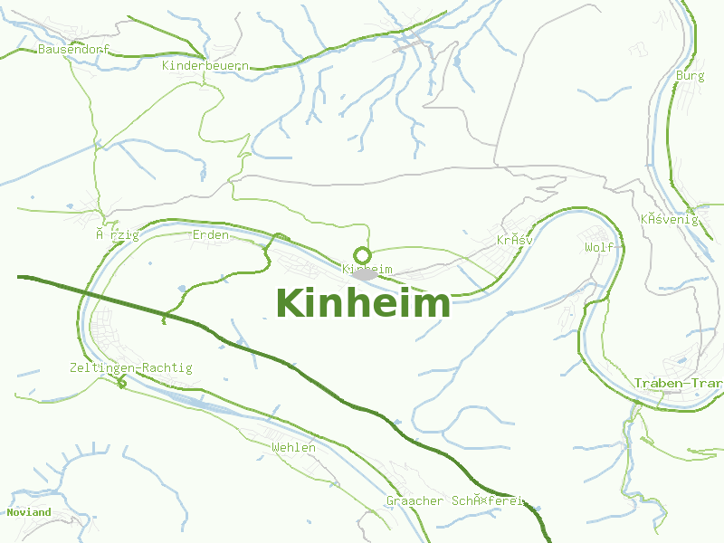 Karte von Kinheim