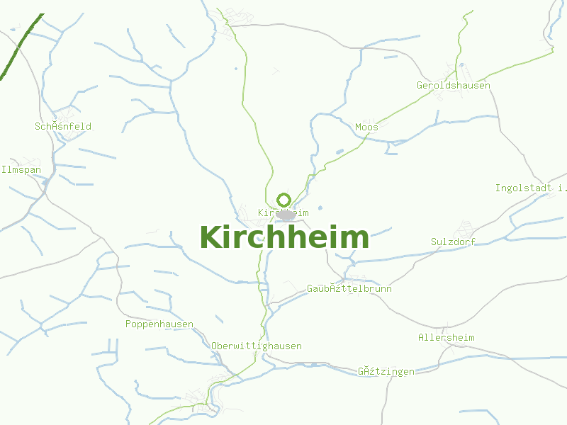 Karte von Kirchheim