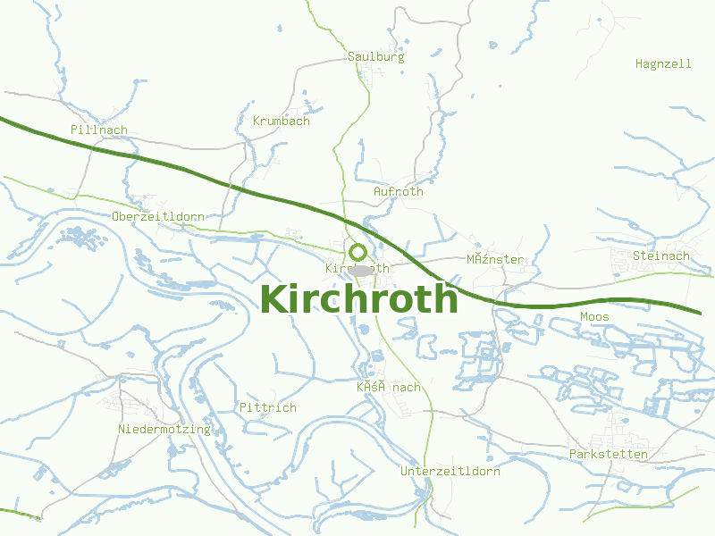Karte von Kirchroth