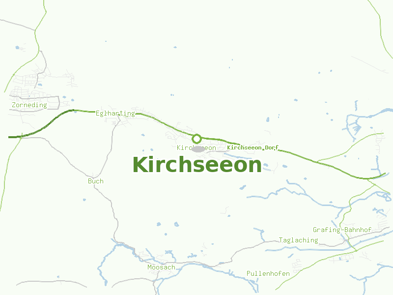 Karte von Kirchseeon
