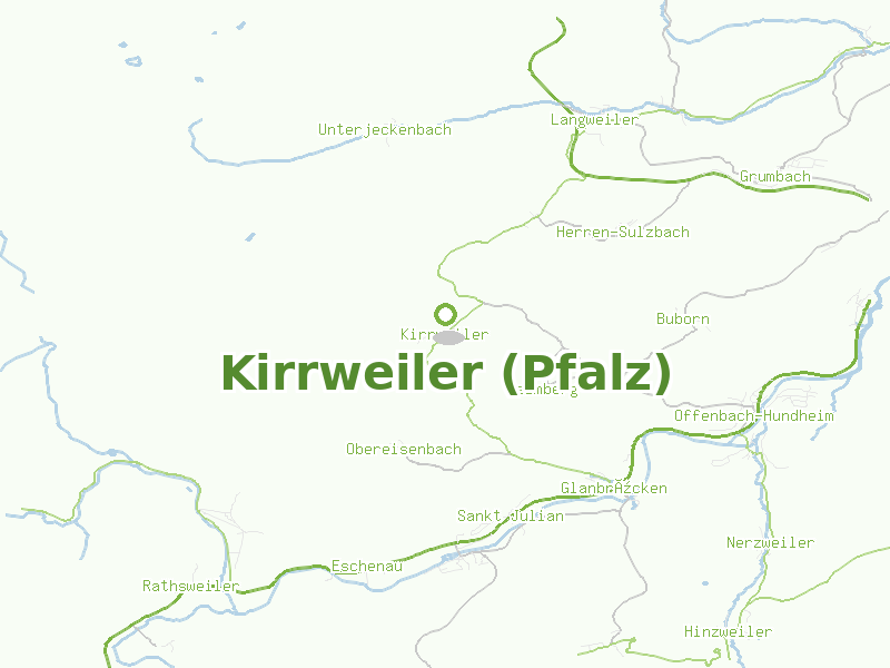 Karte von Kirrweiler (Pfalz)