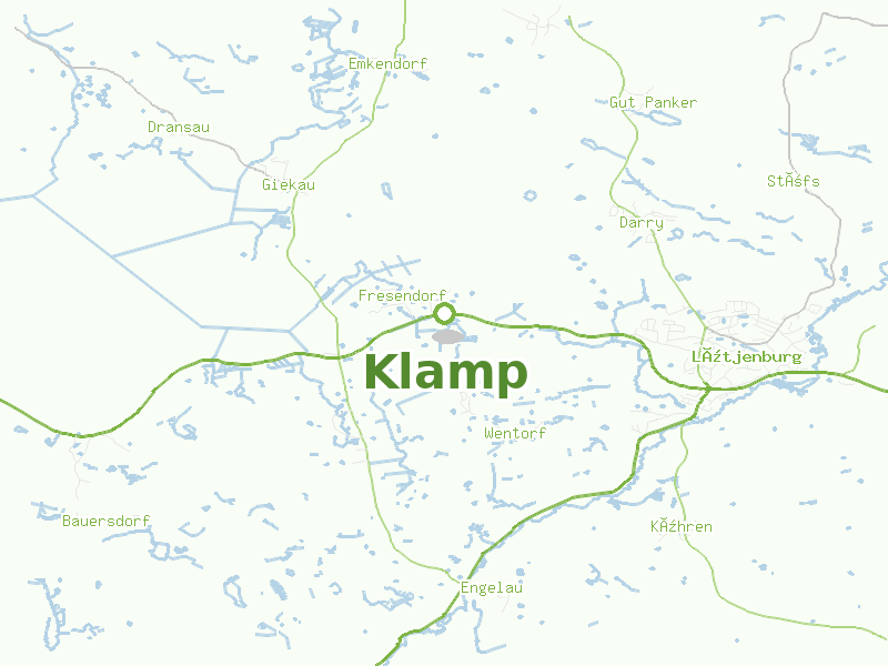 Karte von Klamp