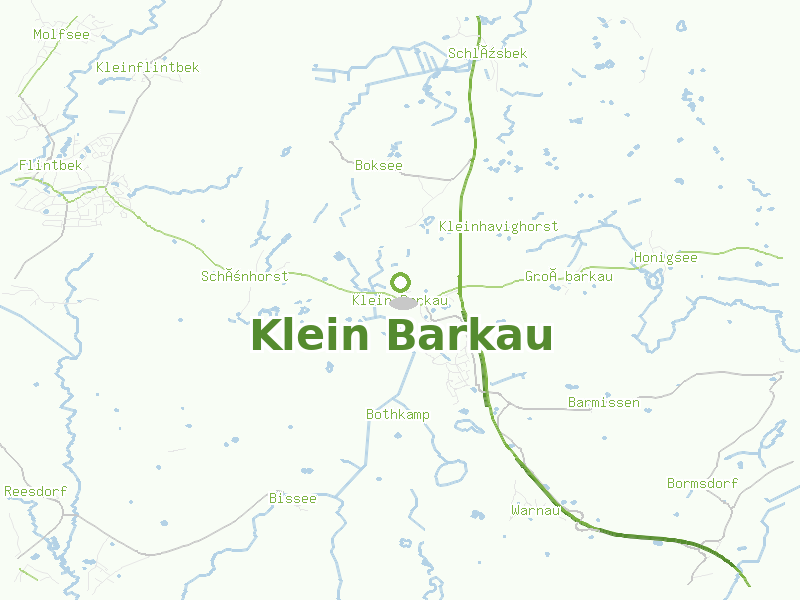 Karte von Klein Barkau