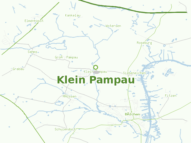 Karte von Klein Pampau