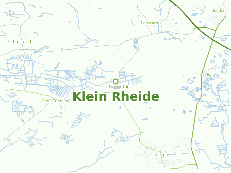 Karte von Klein Rheide