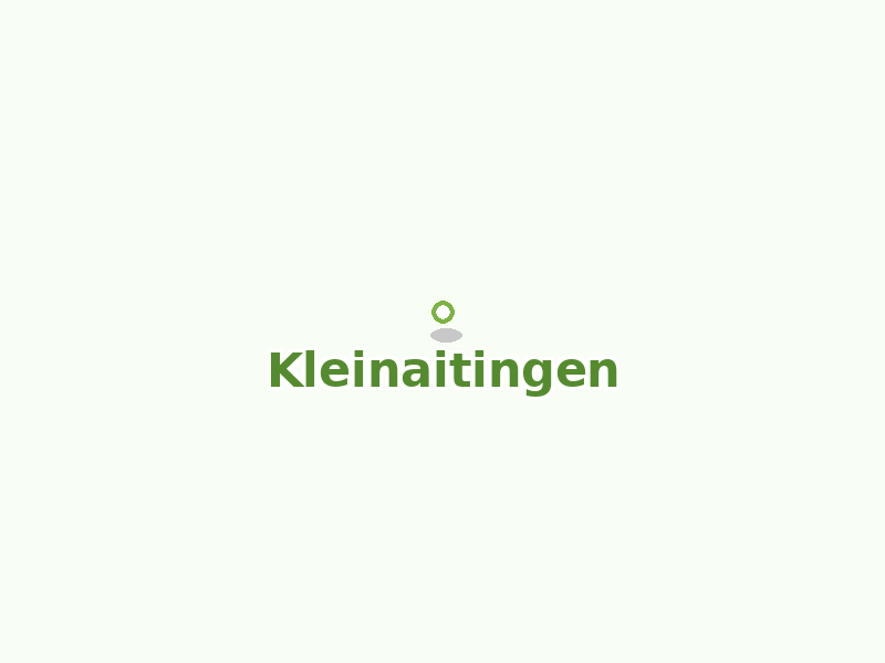 Karte von Kleinaitingen