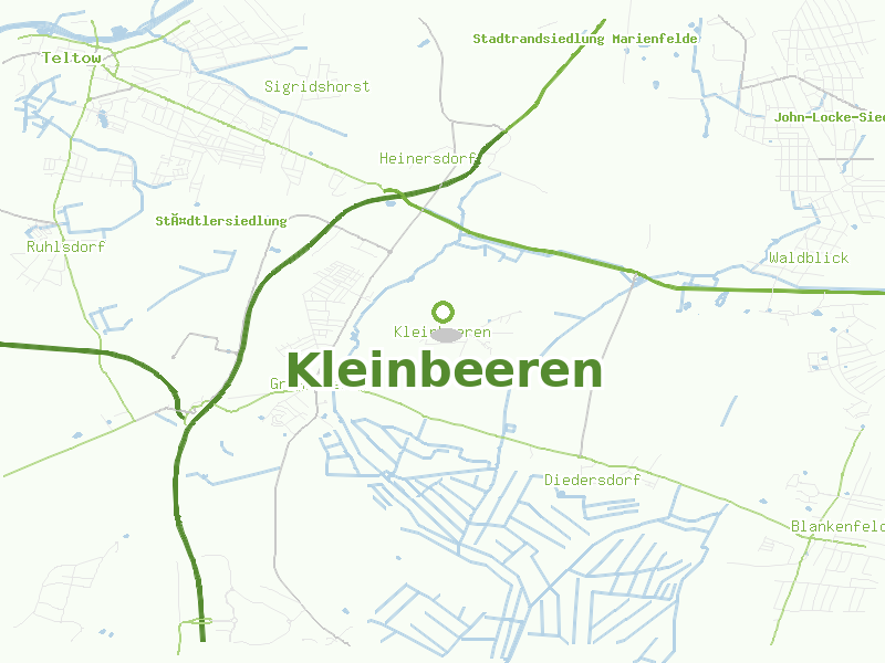 Karte von Kleinbeeren