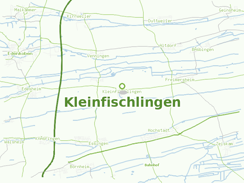 Karte von Kleinfischlingen