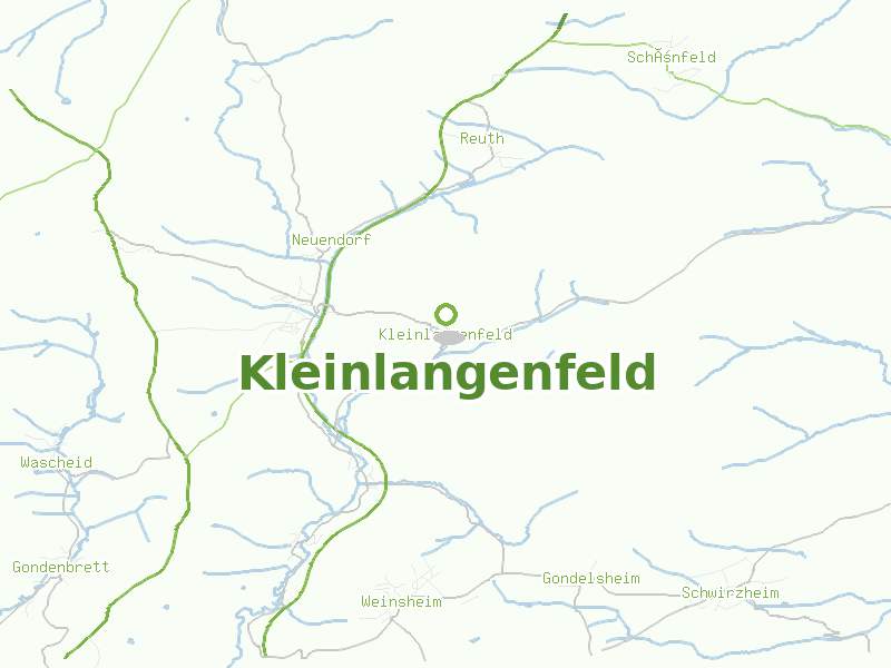 Karte von Kleinlangenfeld