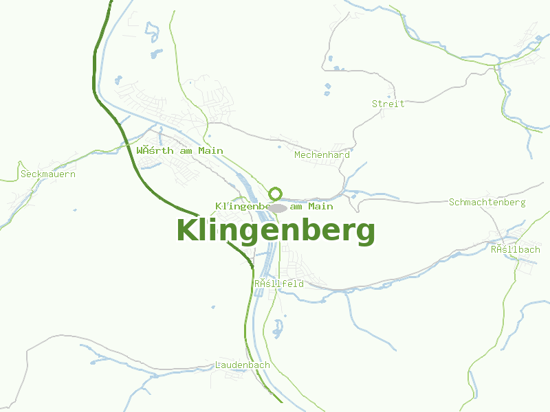Karte von Klingenberg