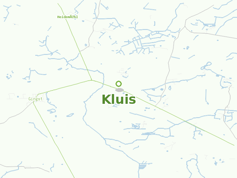 Karte von Kluis