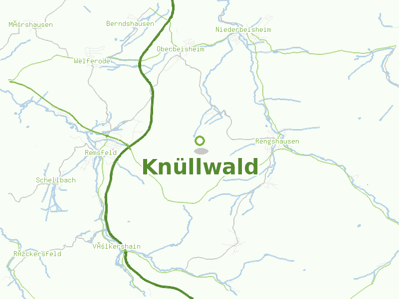 Karte von Knüllwald