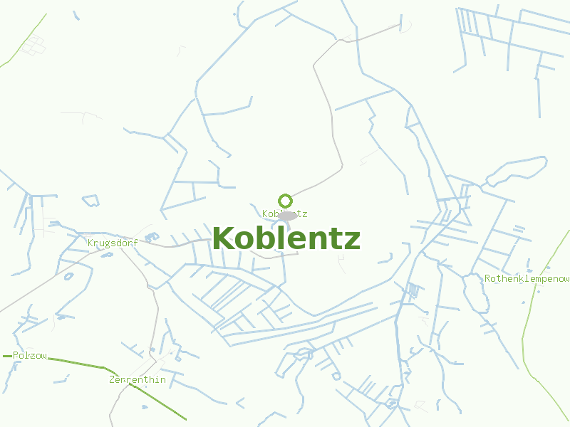 Karte von Koblentz