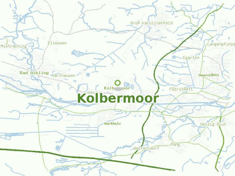Karte von Kolbermoor