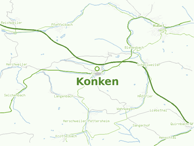 Karte von Konken