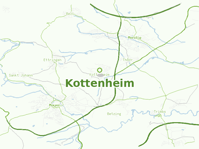 Karte von Kottenheim