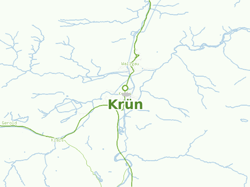 Karte von Krün
