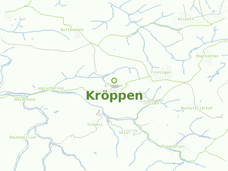 Karte von Kröppen